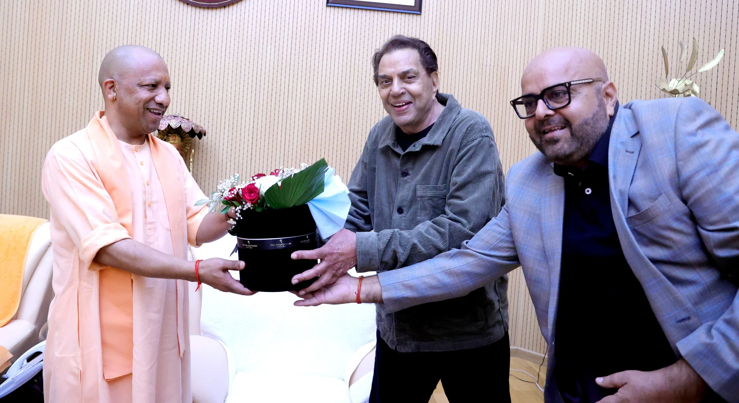 Dharmendra Ji & Hon’ble CM Yogi Adityanath Ji